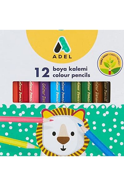 Mena Rise Menashop Crayons, Half Size, 12 R. (Fsc) 999662