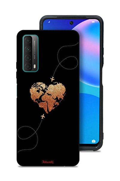 Tolwak غطاء حماية لهاتف هواوي بي سمارت (2021) - طائرات تلامس القلب