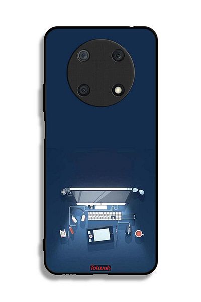 Tolwak Huawei nova Y90 Protective Case Cover Computer Desk Art