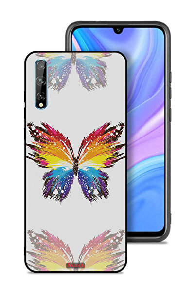 Tolwak غطاء حماية لهاتف هواوي بي سمارت إس، تصميم فني رقمي، خلفية بسيطة، تصميم...