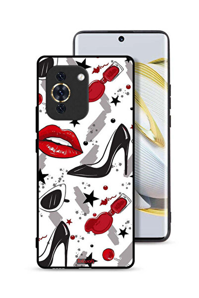 Tolwak Huawei nova 10 Protective Case Cover Lipstick And Shoes Art