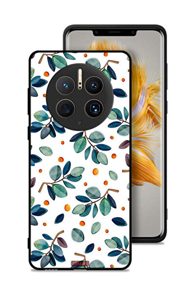 Tolwak غطاء حماية لهاتف هواوي ميت 50 برو بنقشة أوراق الشجر