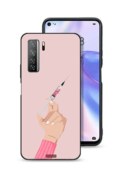 Tolwak غطاء حماية لهاتف هواوي P40 لايت 5G بطبعة Love Injection
