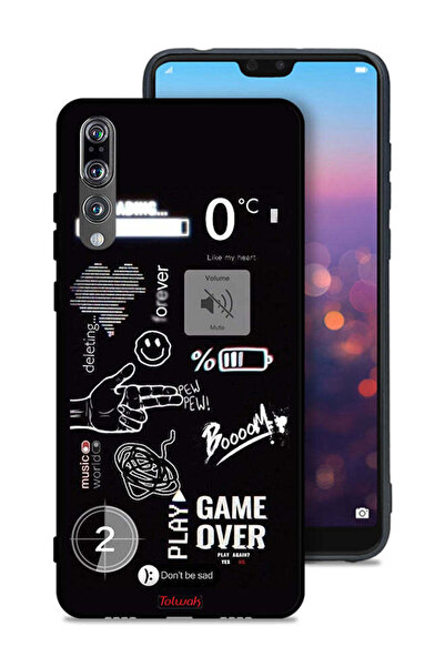 Tolwak غطاء حماية لهاتف هواوي P20 Pro - لعبة انتهت بيو بيو