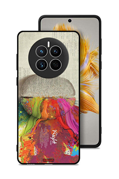 Tolwak غطاء حماية لهاتف هواوي ميت 50 بتصميم تجريدي لعلم الدماغ