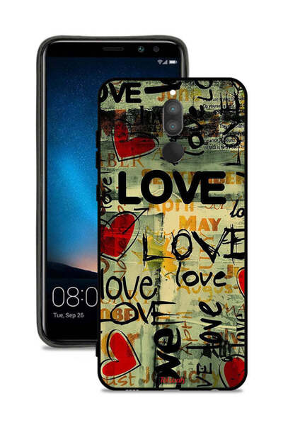 Tolwak غطاء حماية لهاتف هواوي ميت 10 لايت - علامات الحب