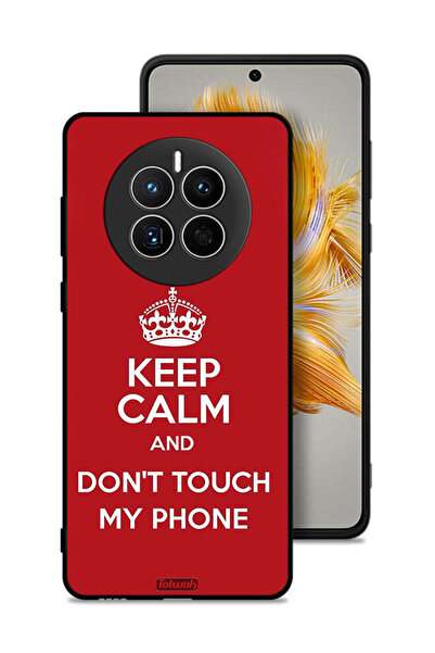 Tolwak غطاء حماية لهاتف هواوي ميت 50 - حافظ على هدوئك ولا تلمس هاتفي
