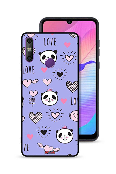 Tolwak غطاء حماية لهاتف هواوي إنجوي 20e برسومات الحب والباندا