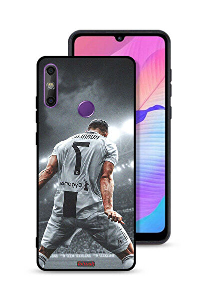 Tolwak غطاء حماية لهاتف هواوي إنجوي 20e بطبعة احتفال كريستيانو رونالدو