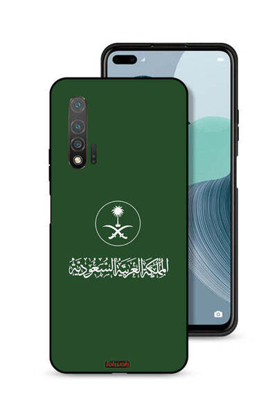 Tolwak غطاء حماية لهاتف هواوي نوفا 6، تصميم فن ناقل لعلامة المملكة العربية ال...