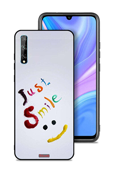 Tolwak غطاء حماية لهاتف هواوي بي سمارت إس - ابتسم فقط