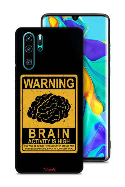 Tolwak غطاء حماية لهاتف Huawei P30 Pro تحذير من ارتفاع نشاط الدماغ