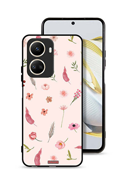 Tolwak Huawei nova 10 SE Protective Case Cover Leaves And Roses Pattern