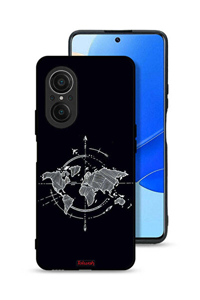 Tolwak غطاء حماية لهاتف هواوي نوفا 9 SE برسومات البوصلة