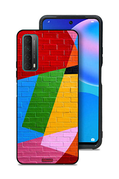 Tolwak غطاء حماية لهاتف هواوي بي سمارت (2021) برسومات جدارية ملونة