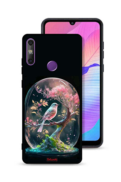 Tolwak غطاء حماية لهاتف هواوي إنجوي 20e بتصميم طائر في جرة