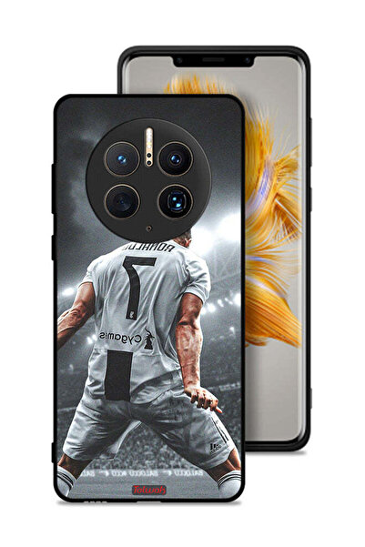 Tolwak غطاء حماية لهاتف هواوي ميت 50 برو بطبعة احتفال كريستيانو رونالدو