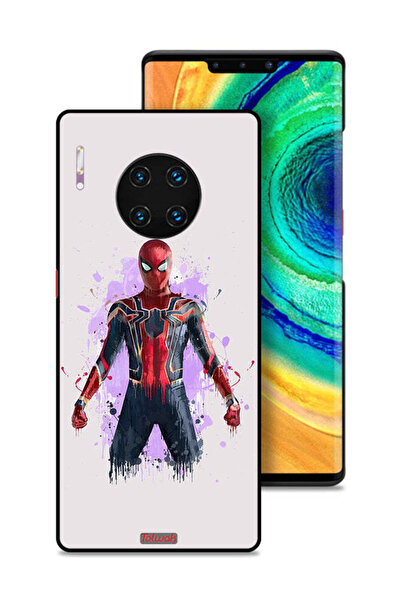 Tolwak غطاء حماية لهاتف هواوي ميت 30 إي برو 5G بتصميم العنكبوت الحديدي