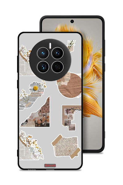 Tolwak غطاء حماية لهاتف هواوي ميت 50، قطع من الملصقات الورقية