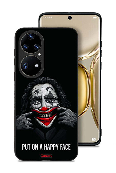 Tolwak غطاء حماية هواوي بي 50 برو بتصميم وجه سعيد