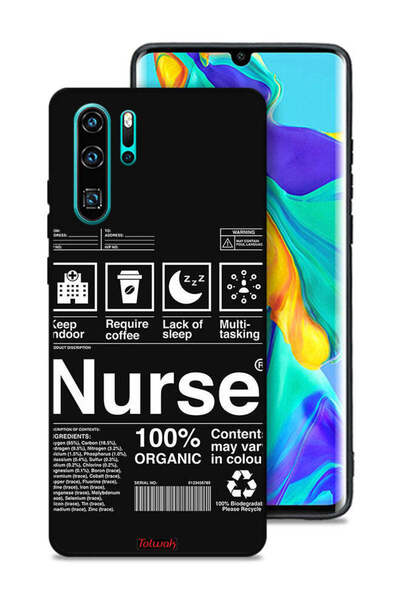 Tolwak غطاء حماية لهاتف هواوي P30 Pro ملصق ممرضة
