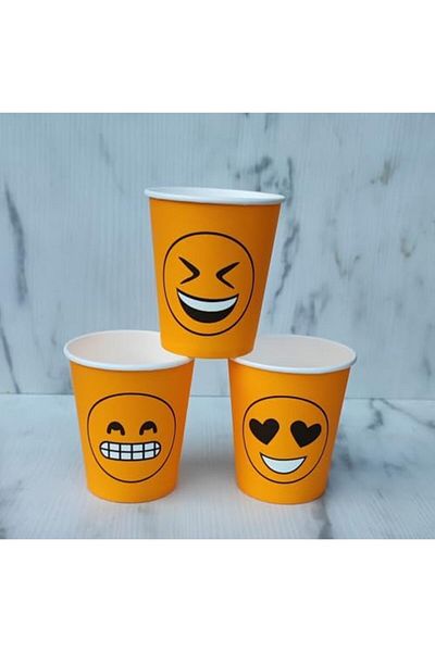 Mena Rise Diyar-Ifırsatshop 7 oz Paper Cup 300 Pieces Mixed Pattern 1017157