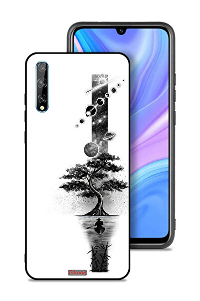 Tolwak غطاء حماية لهاتف هواوي بي سمارت إس بتصميم فن الأرض والفضاء