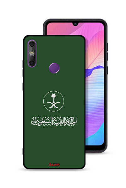 Tolwak غطاء حماية لهاتف هواوي إنجوي 20e بشعار المملكة العربية السعودية