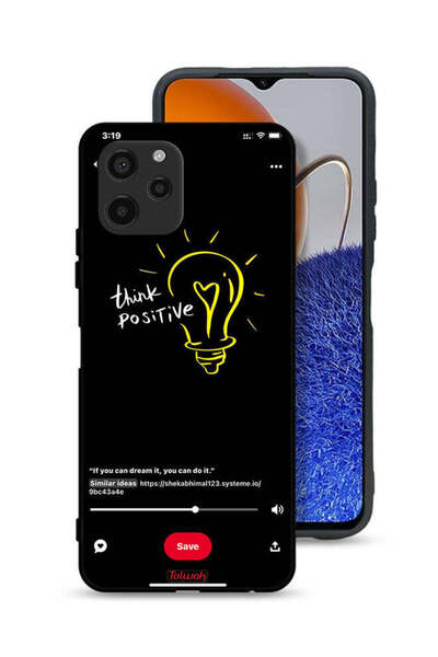 Tolwak غطاء حماية لهاتف هواوي نوفا Y61 - فكر بإيجابية