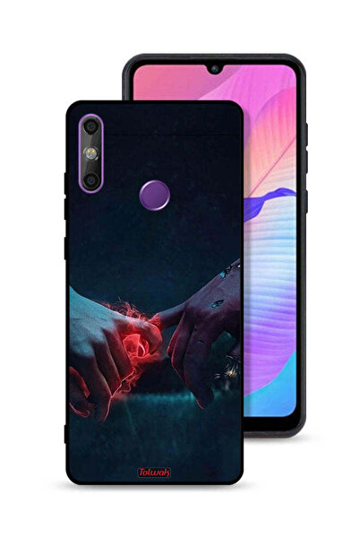 Tolwak غطاء حماية لهاتف هواوي إنجوي 20e - يدان محترقتان