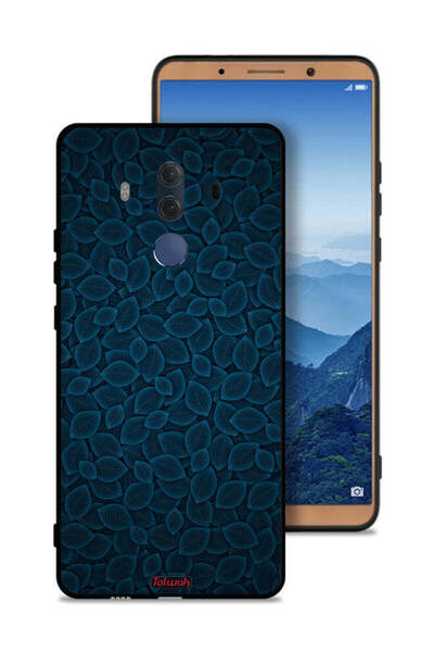 Tolwak غطاء حماية لهاتف هواوي ميت 10 برو بنقشة أوراق فنية رقمية