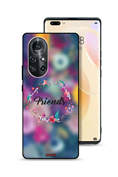Tolwak غطاء حماية لهاتف هواوي نوفا 8 برو بتصميم خاتم أصدقاء الزهور
