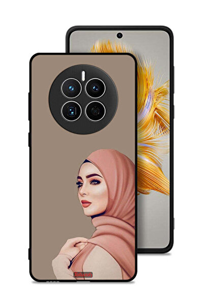 Tolwak غطاء حماية لهاتف هواوي ميت 50 بتصميم فتاة محجبة جميلة