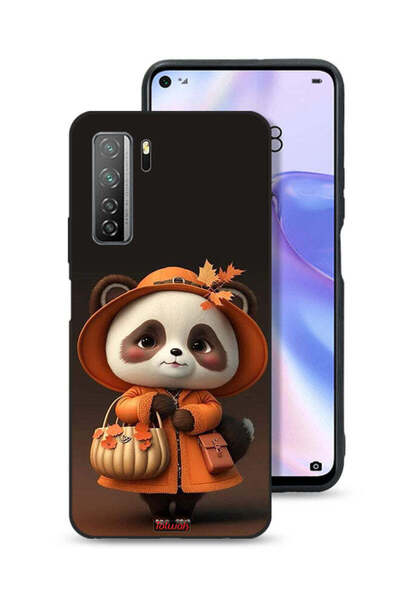 Tolwak غطاء حماية لهاتف هواوي نوفا 7 SE 5G بتصميم سيدة الباندا اللطيفة