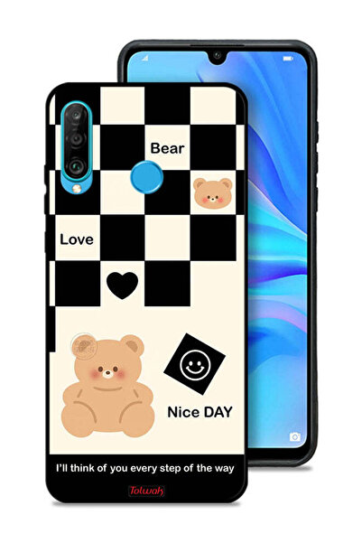 Tolwak غطاء حماية لهاتف هواوي بي 30 لايت - سأفكر فيك في كل خطوة على الطريق