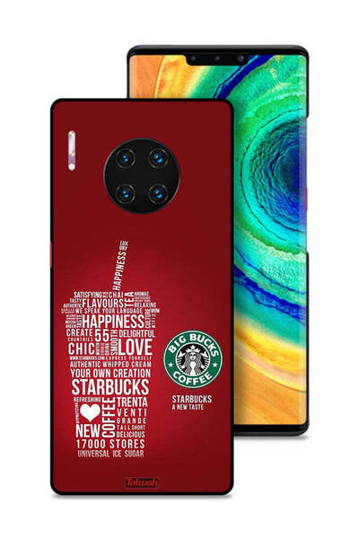 Tolwak غطاء حماية هواوي ميت 30 برو - ملصق قهوة