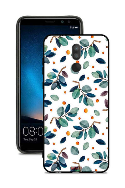 Tolwak غطاء حماية لهاتف هواوي ميت 10 لايت بنقشة أوراق الشجر