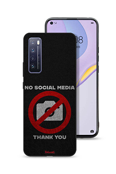 Tolwak غطاء حماية لهاتف هواوي نوفا 7 5G، لا يُنصح بوسائل التواصل الاجتماعي، ش...