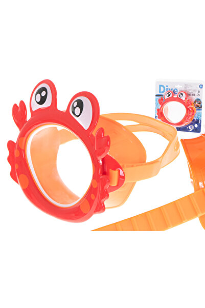 OEM Masca de scufundari, Pentru copii, Tip rac, Silicon, Plastic, Multicolor