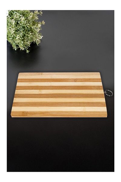 LEVA Bamboo Wood Cutting Board 24X34 cm – Natural, Durable and Hygienic Lv-2995