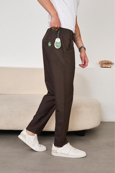 HA-KA GİYİM Men's New Season Jogger Pants Regular Fit Jogger Pants with Flap Button Detail