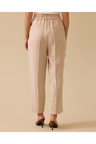 SEÇİL High Waist Ankle Length Trousers