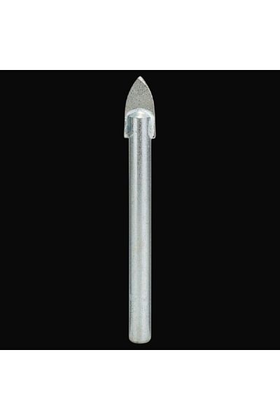 Bosch Ground Tungsten Carbide Tip Glass and Tile Drill Bit Silver 10 x 90mm