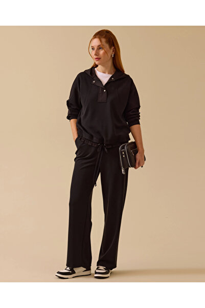 SEÇİL Bağcık Detaylı Kapüşonlu Sweatshirt