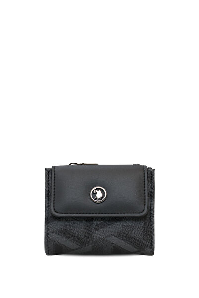 U.S. Polo Assn. Geantă portofoliu neagră pentru femei Usc25718