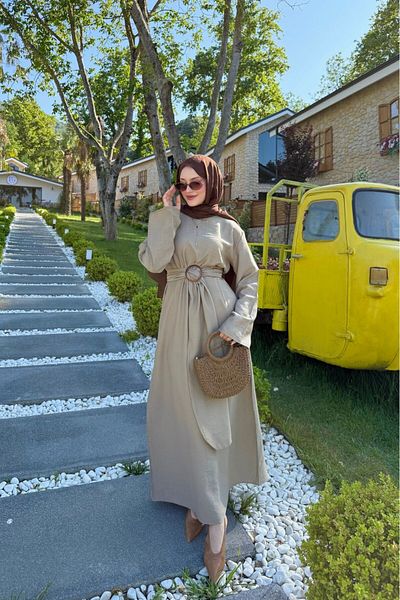 lurex moda Mira Linen Dress