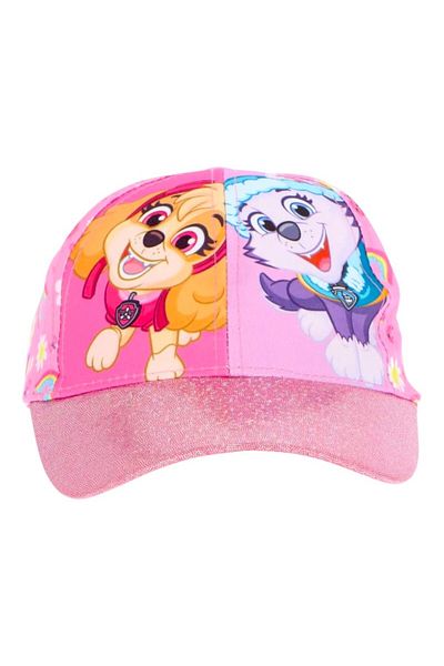 PAW PATROL Girls' cap, pink, size 52 cm, So Fun, Paw Patrol