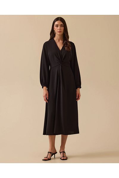 SEÇİL Rochie neagră Select 10002511310011