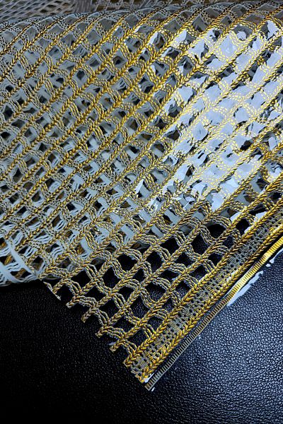 Rona Home Wicker Pvc Transparent Coated Luxury Oilcloth Table Cloth Copper Easy to Wipe Table Cloth Waterproof