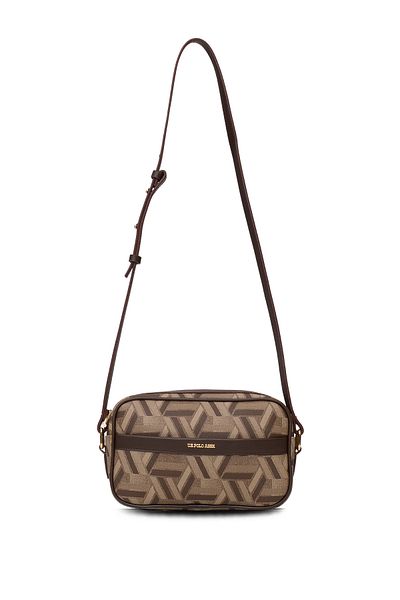 U.S. Polo Assn. Brown Women's Messenger Bag Us25529